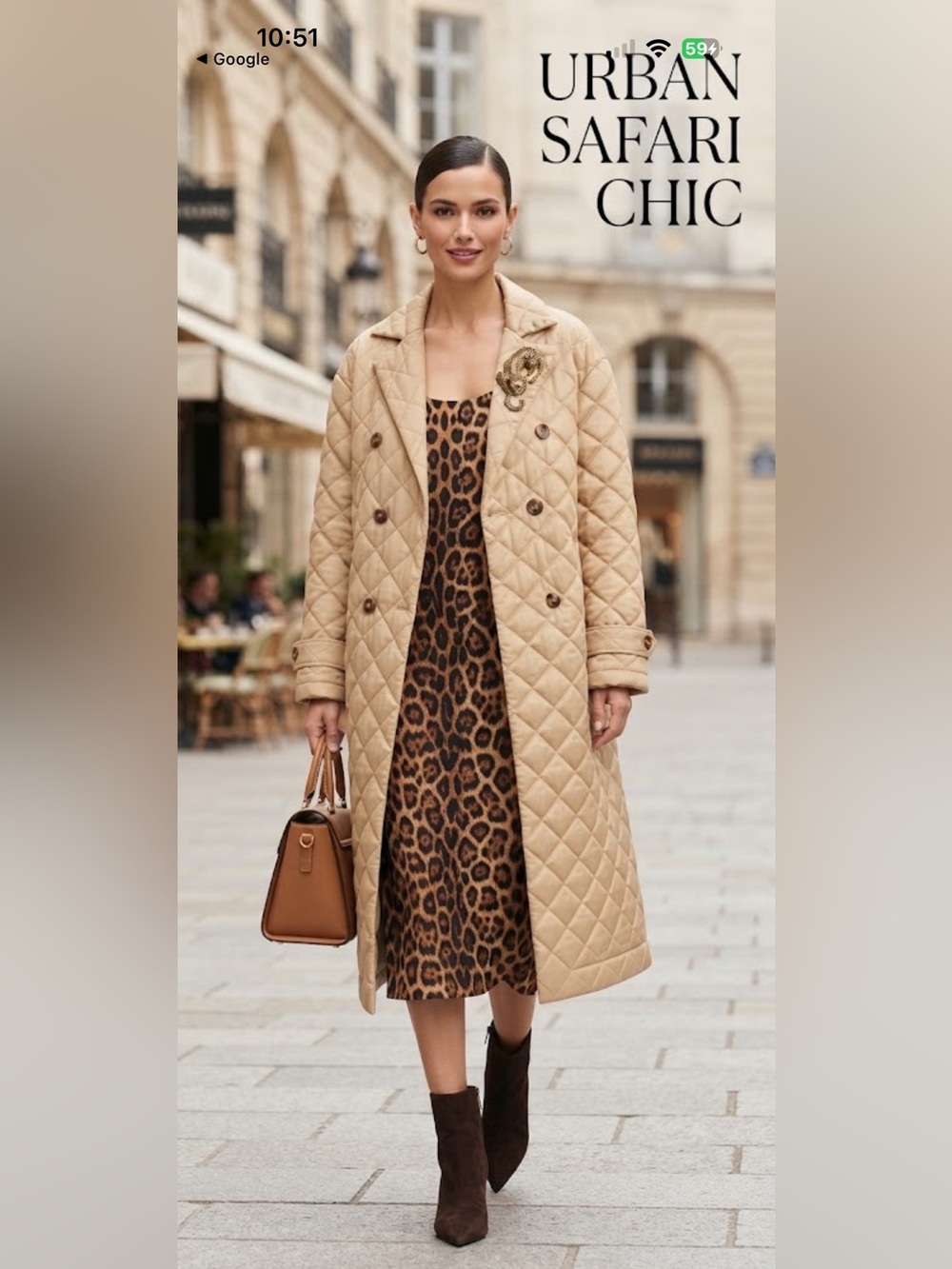 Rebecca Minkoff Double Breasted
Quilted Long Tan Duster Coat sz L Minimalist